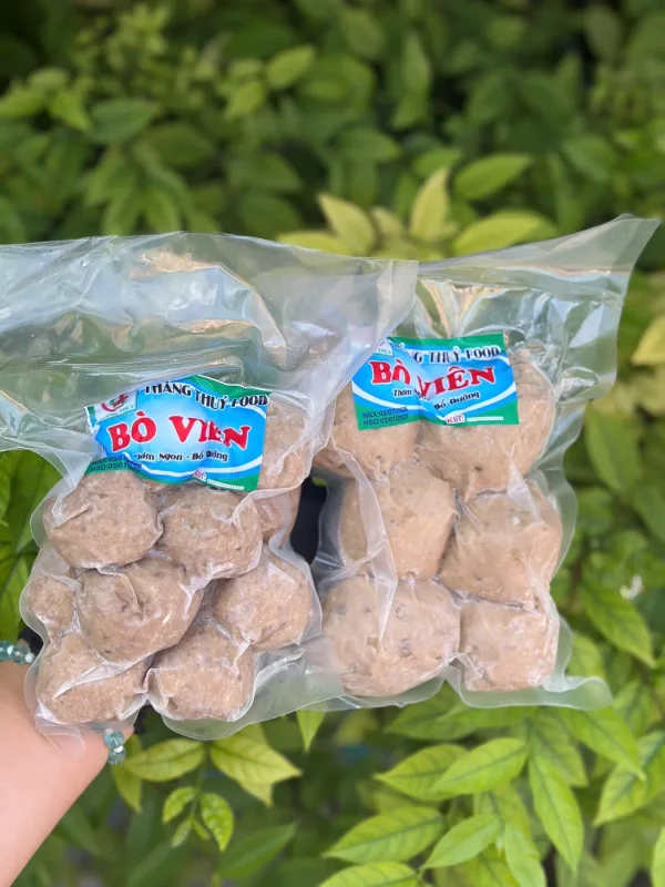 8% VAT - BÒ VIÊN GÂN (1KG 2 GÓI ) – Kho Lạnh Dĩ An