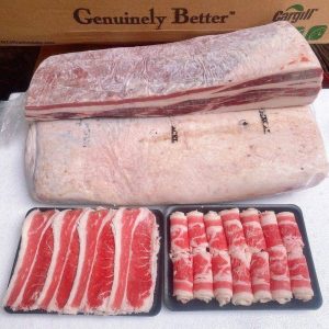 Ba Chỉ Bò Canada Cuộn – Kho Lạnh Dĩ An