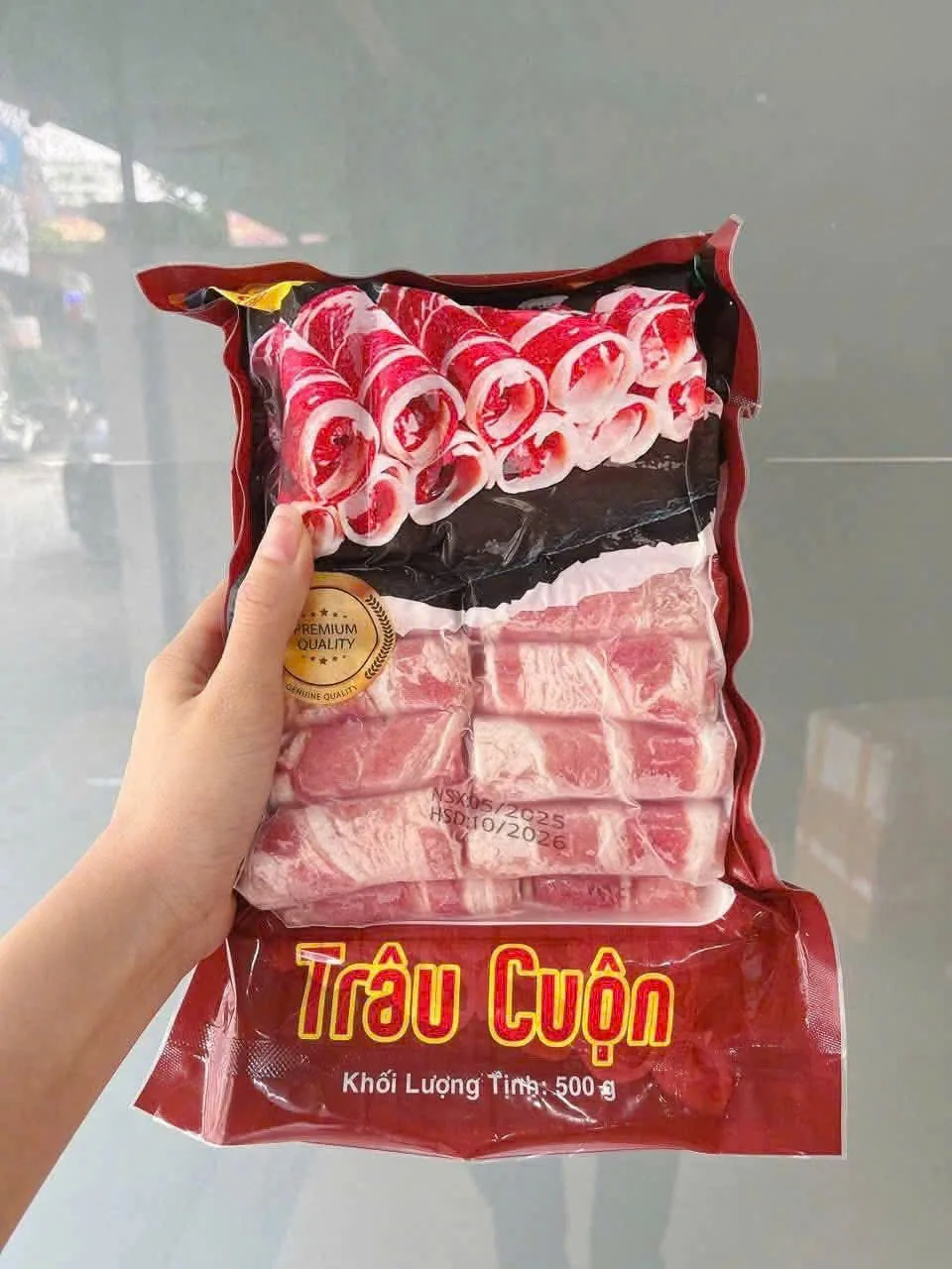 Ba Chỉ Trâu Cuộn