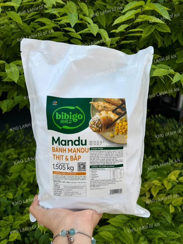 Bánh Mandu 1.505kg – Kho Lạnh Dĩ An