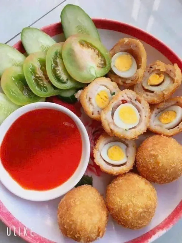 Chả Cá Bọc Trứng Cút – Kho Lạnh Dĩ An