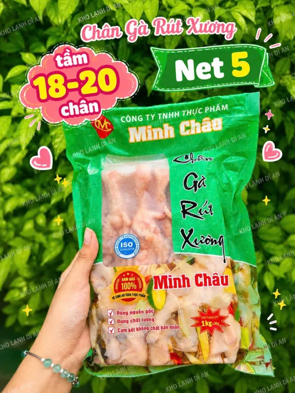 Chân Gà Rút Xương Net 5 - Minh Châu – Kho Lạnh Dĩ An