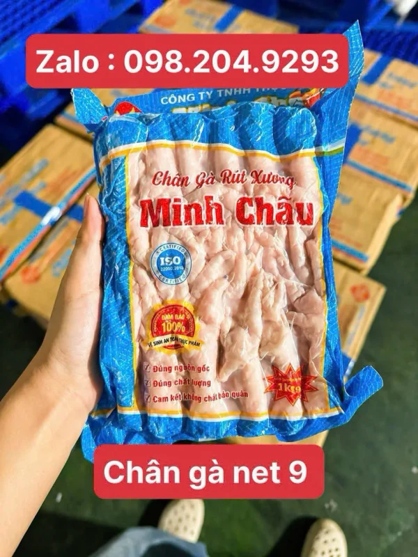 Chân Gà Rút Xương Net 9 - Minh Châu – Kho Lạnh Dĩ An