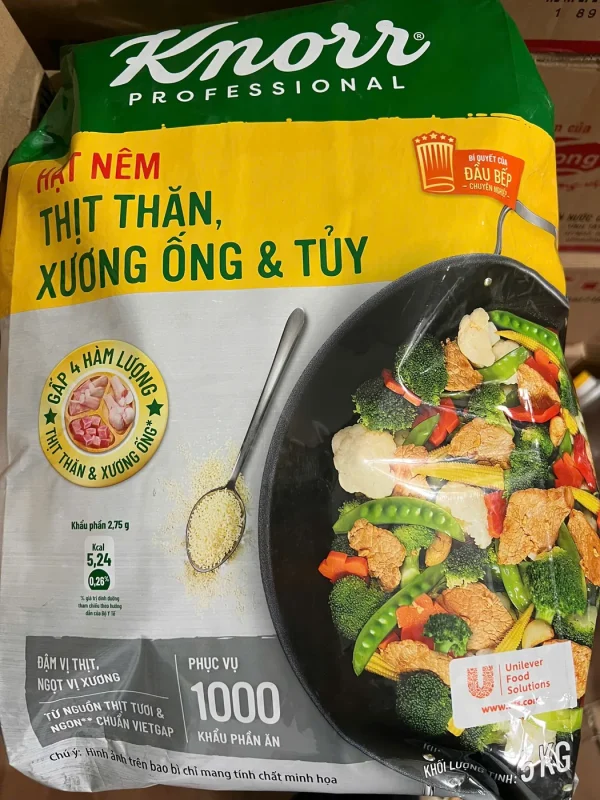 HẠT NÊM KNORR (15KG) – Kho Lạnh Dĩ An