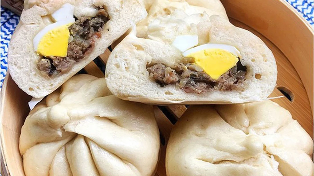 bánh bao nhân thịt