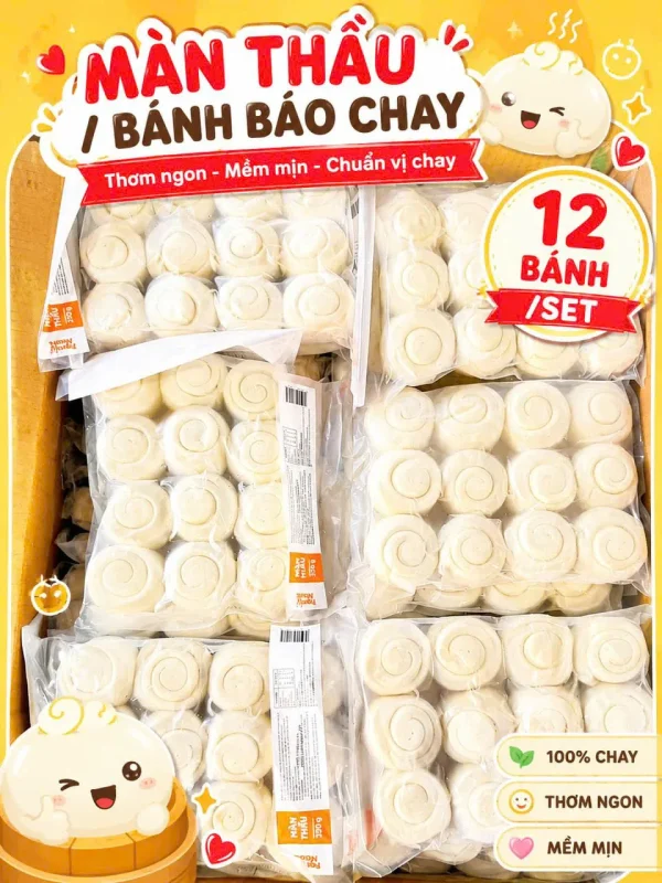Màn Thầu - Bánh Bao Chay – Kho Lạnh Dĩ An