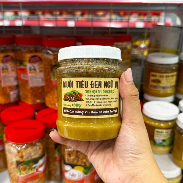 Muối Chấm Tiêu Đen – Kho Lạnh Dĩ An
