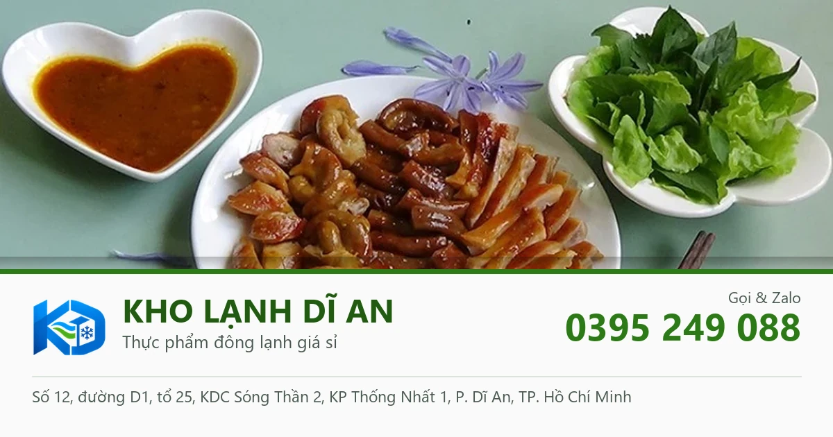 lòng heo khìa nước dừa - Kho Lạnh Dĩ An