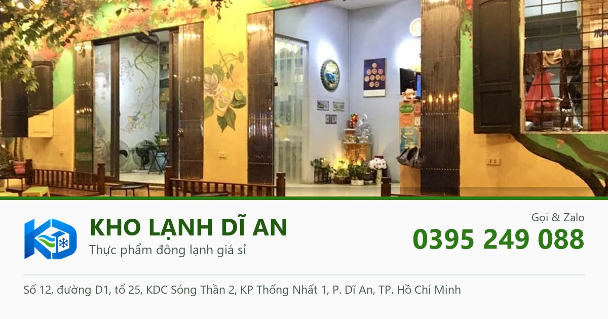 quán ăn nhỏ bình dân - Kho Lạnh Dĩ An