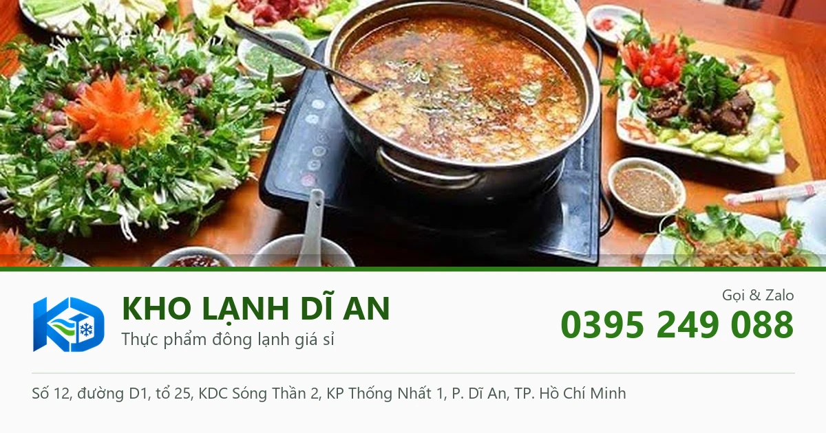 nồi lẩu thập cẩm - Kho Lạnh Dĩ An