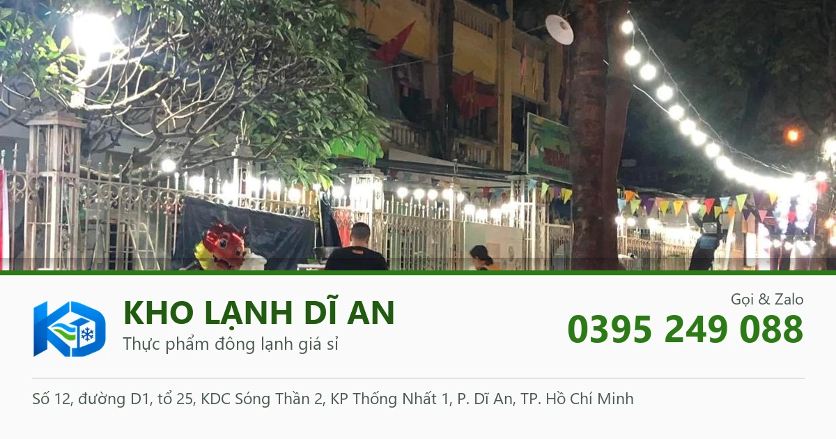 quán ăn đêm vỉa hè - Kho Lạnh Dĩ An