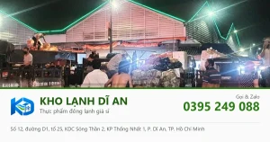 Tiểu thương lấy hàng đông lạnh sỉ bán lại: chọn mối & lãi