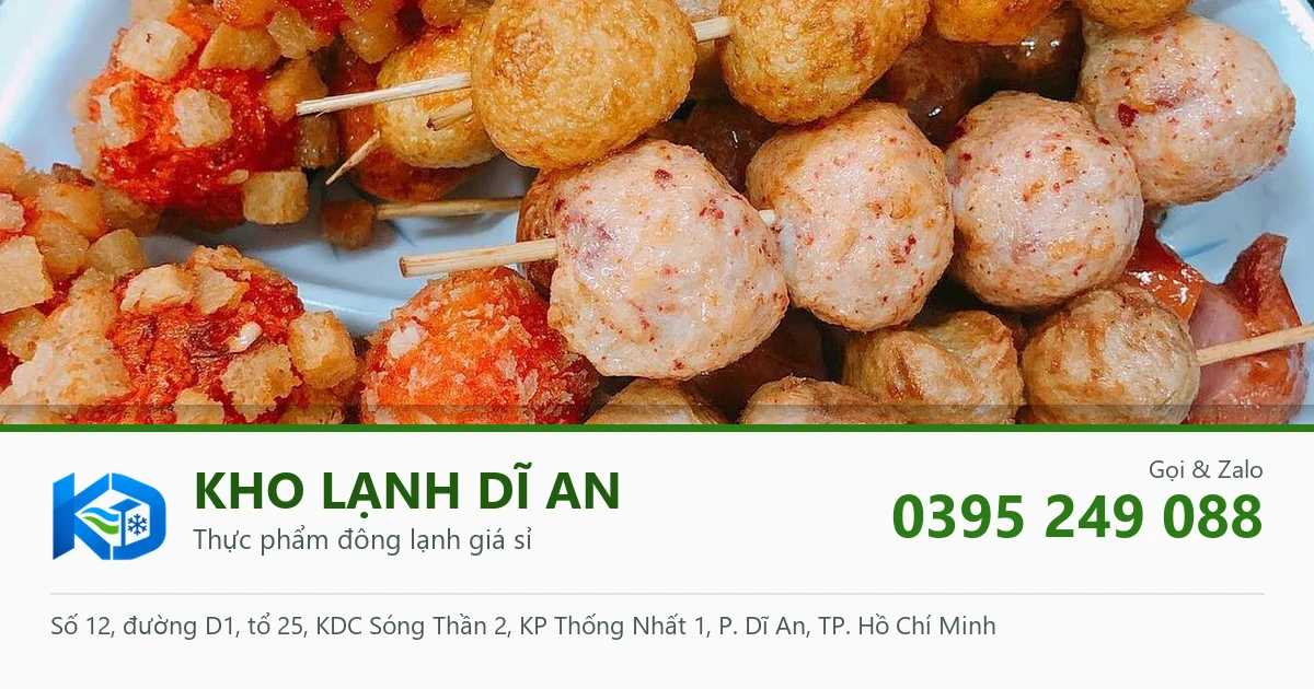 đồ ăn vặt chiên - Kho Lạnh Dĩ An