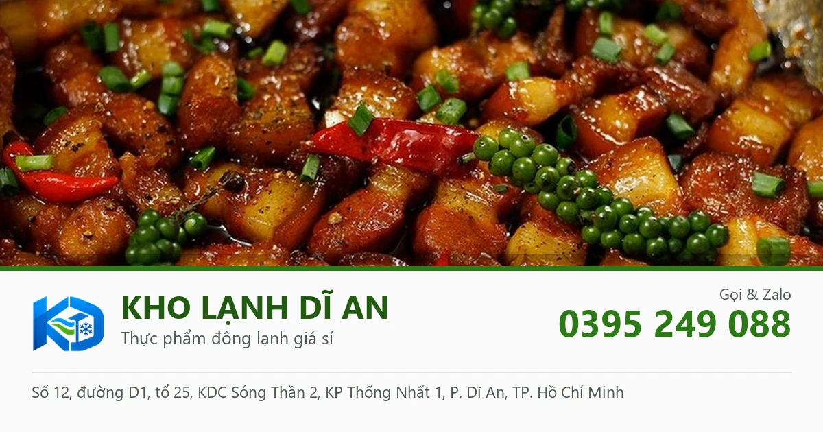 nồi thịt kho tộ - Kho Lạnh Dĩ An